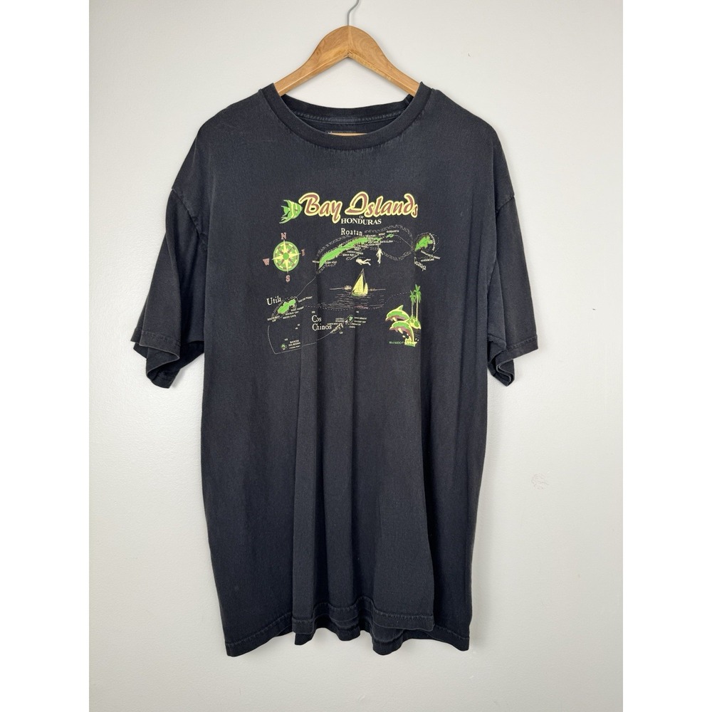 Vintage Team Apparel Bay Islands Of Honduras TShirt XL